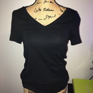 BLACK VNECK